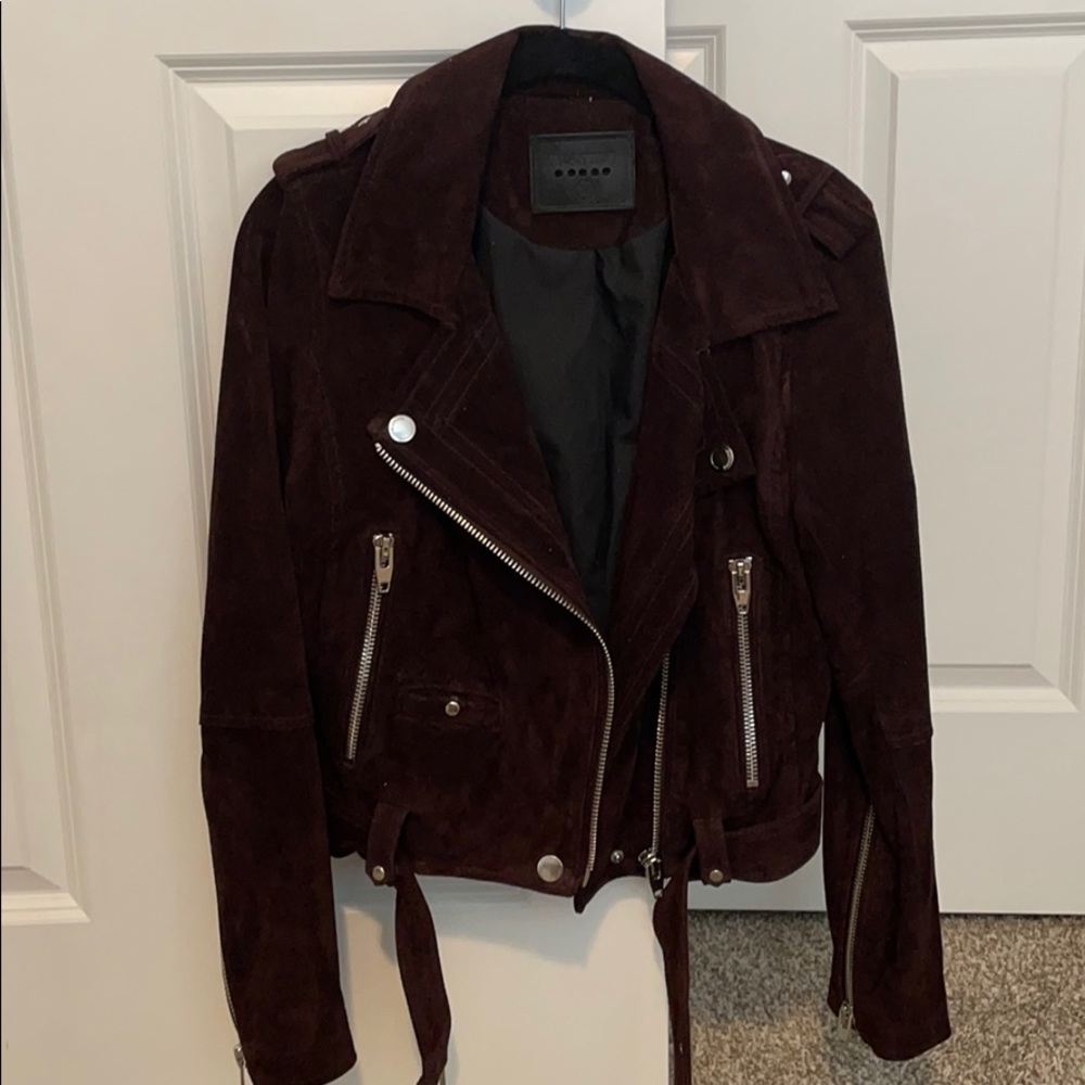 BLANK NYC Girls Faux Suede Jacket - Picture 2 of 8